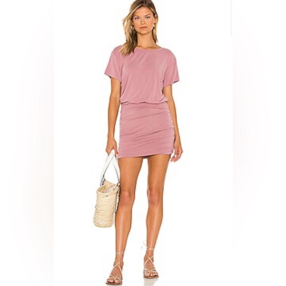 L*Space Balboa Pink Mauve Dress Extra Large NWT New